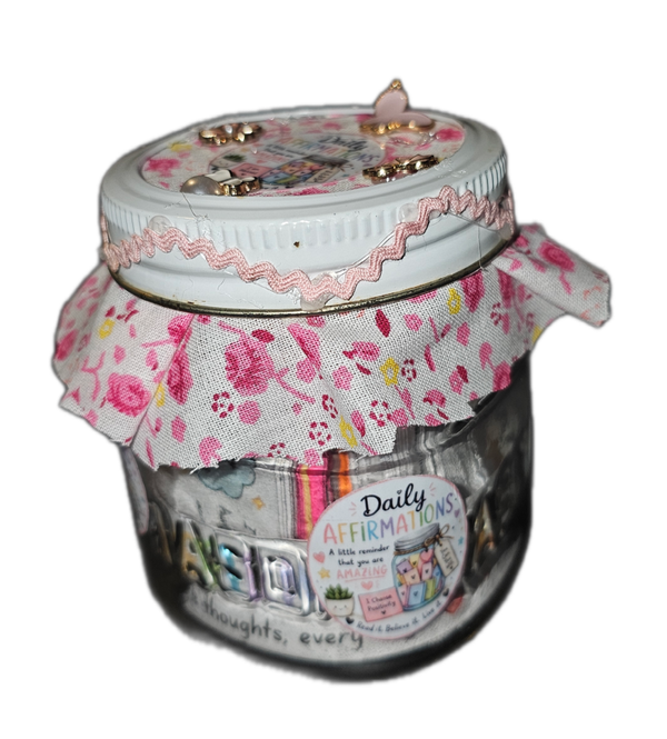 🌸 Positive Affirmations Jar – $6 🌸