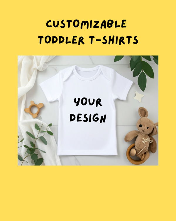 Customizable Toddler T-Shirts