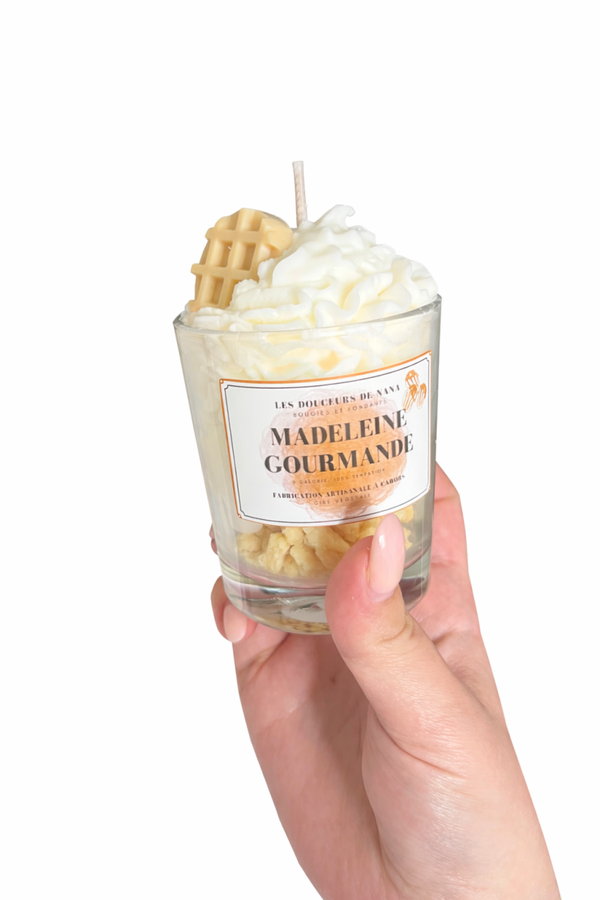 Bougie madeleine gourmande