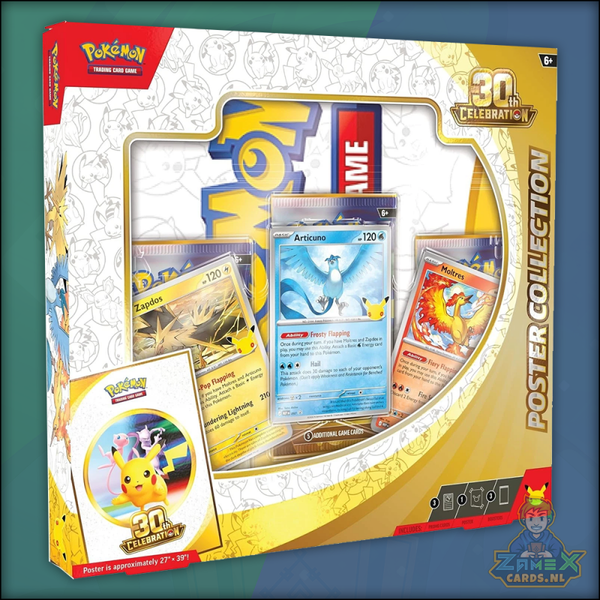 (PB) Pokémon TCG: 30th Anniversary – Poster Collection