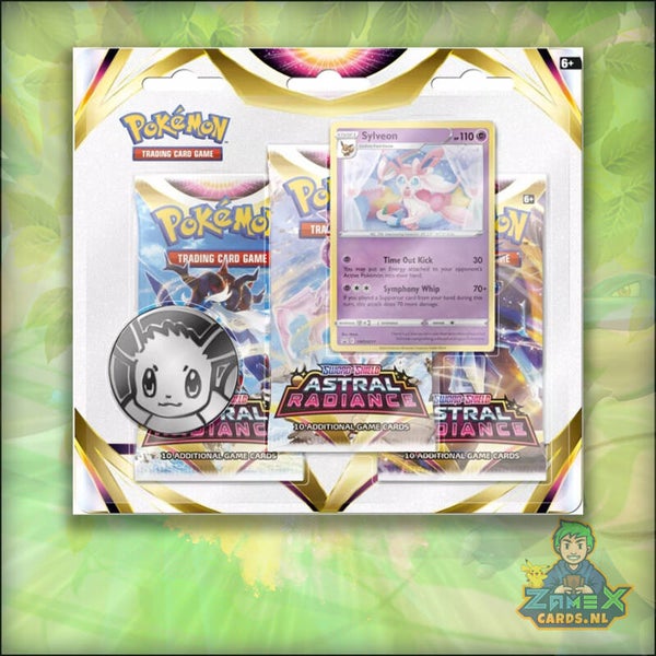 Boosterblister 3 pack Astral Radiance - Sylveon