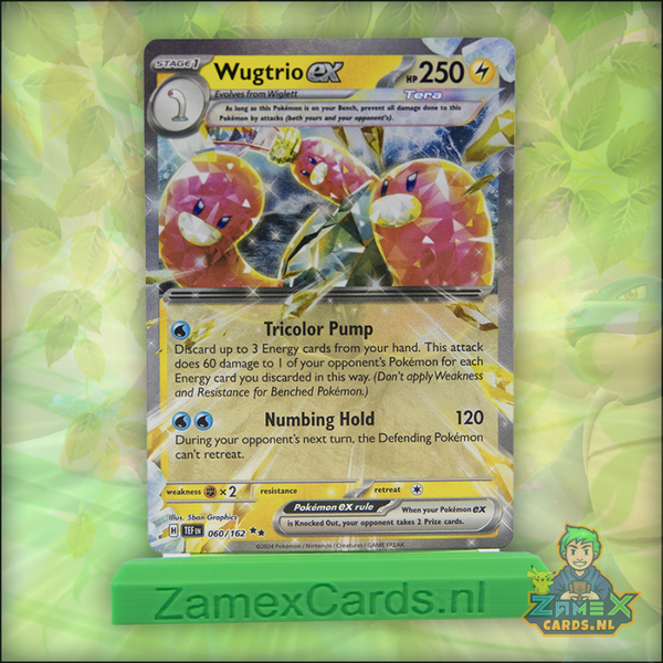 Wugtrio ex  - Temporal Forces - (TEF 060)