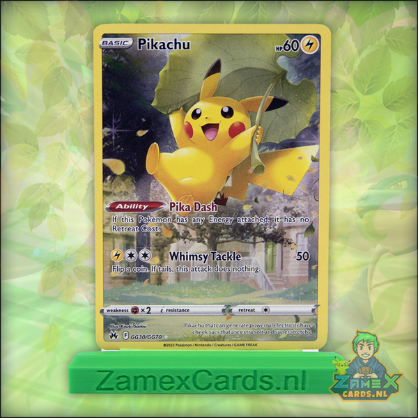 Pikachu - Crown Zenith - (CRZ GG30)