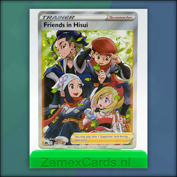 Friends in Hisui - Crown Zenith - (CRZ 148)