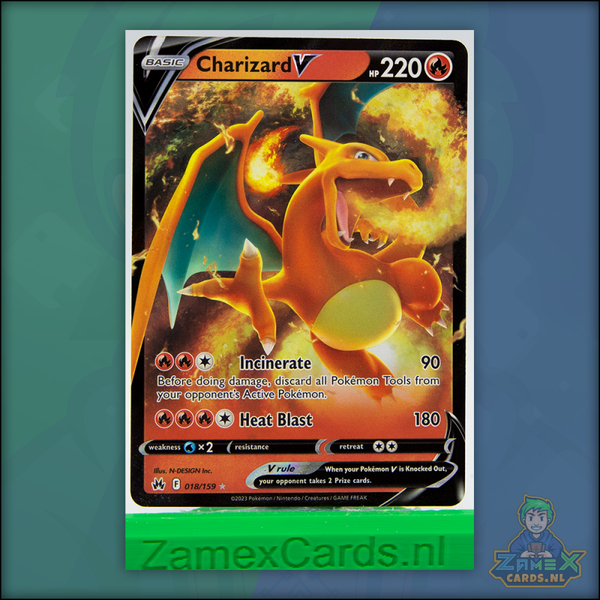 Charizard V - Crown Zenith -  (CRZ 018)
