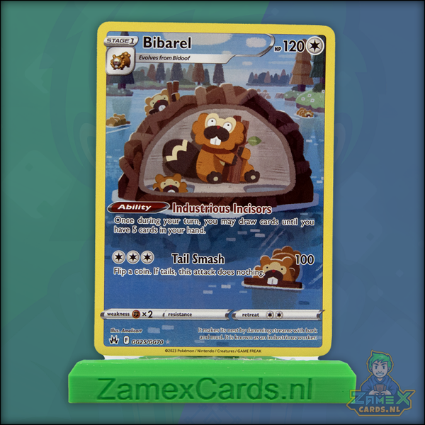 Bibarel - Crown Zenith - (CRZ GG25)