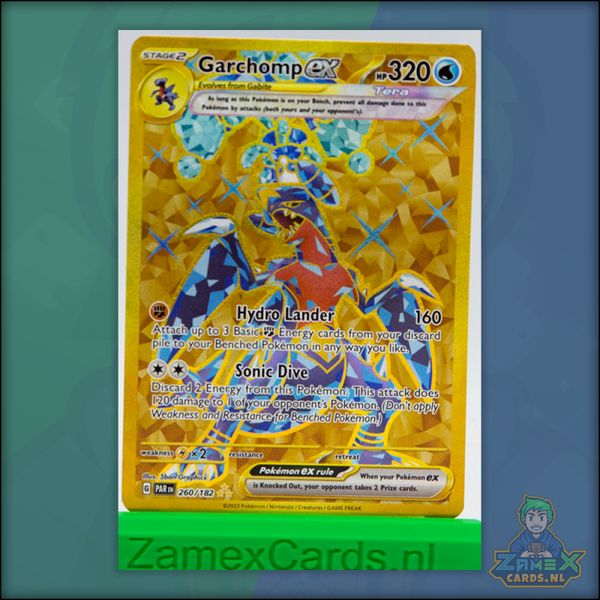 Garchomp ex - Paradox Rift - (PAR 260)