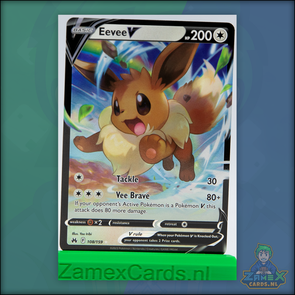 Eevee V - Crown Zenith - (CRZ 108)