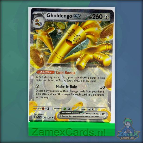 Gholdengo ex - Paradox Rift - (PAR 139)
