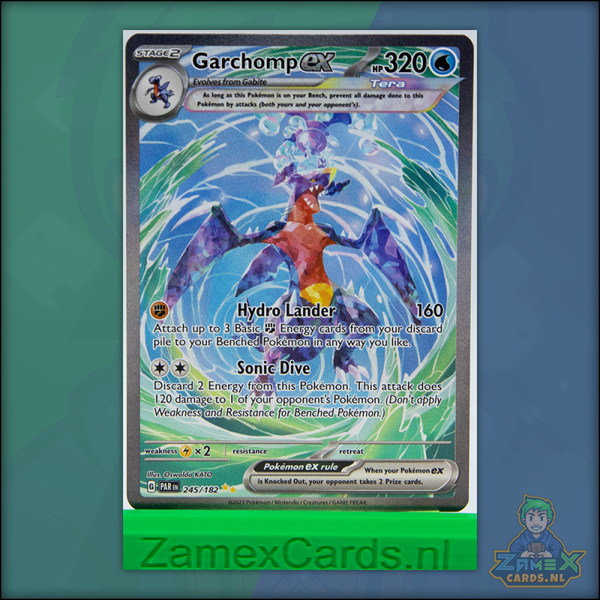 Garchomp ex - Paradox Rift - (PAR 245)