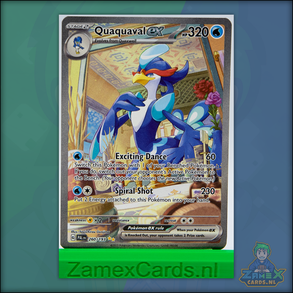 Quaquaval ex - Paldea Evolved - (PAL 260)