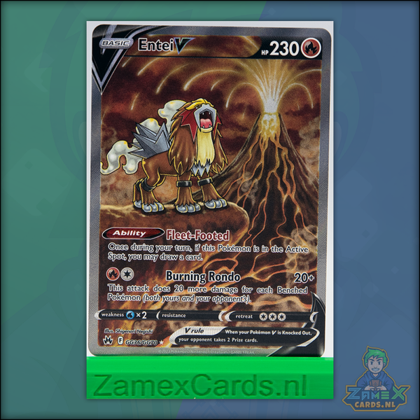 Entei V  - Crown Zenith - (CRZ GG36)