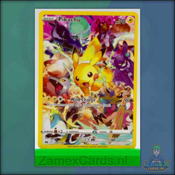 Pikachu - Crown Zenith - (CRZ 160)