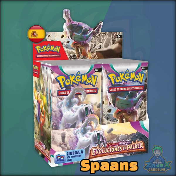 Paldea Evolved / Evoluciones en Paldea (Spaans) Booster Box (BB)