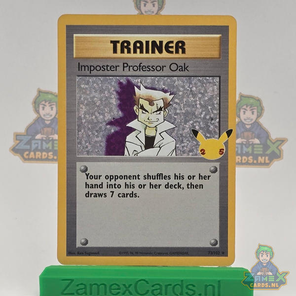 Imposter Professor Oak (CEL BS 73) - Celebrations