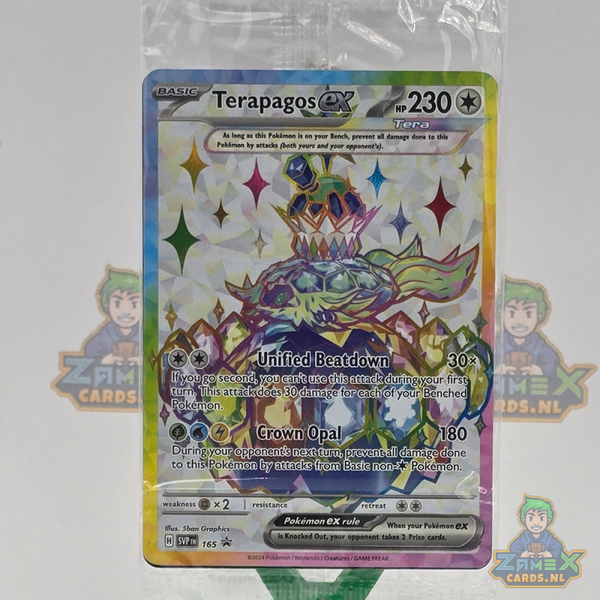 Terapagos ex (SVP 165) - SV Black Star Promos