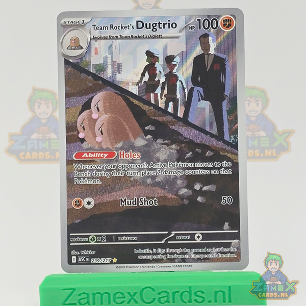 Team Rocket's Dugtrio (ASC 239) - Ascended Heroes