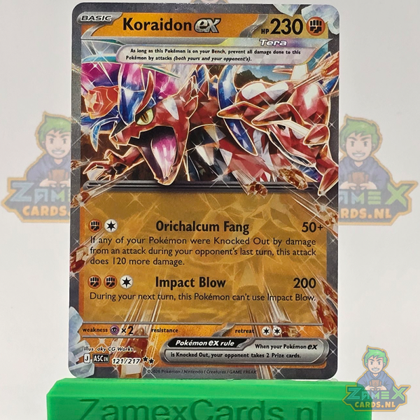 Koraidon ex (ASC 121) - Ascended Heroes