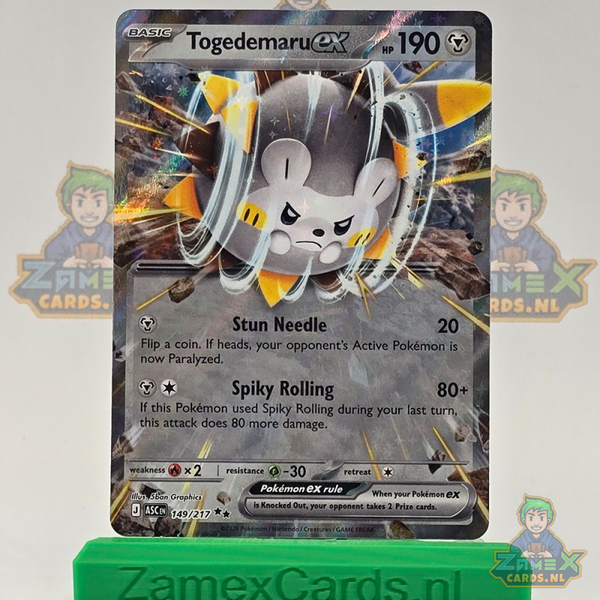 Togedemaru ex (ASC 149) - Ascended Heroes