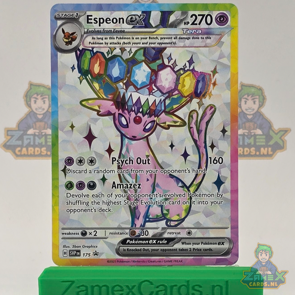 Espeon ex (SVP 175) - SV Black Star Promos