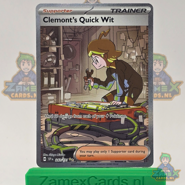 Clemont's Quick Wit (SSP 243) - Surging Sparks