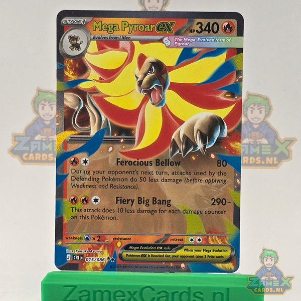 Mega Pyroar ex (CRI 015) - Chaos Rising