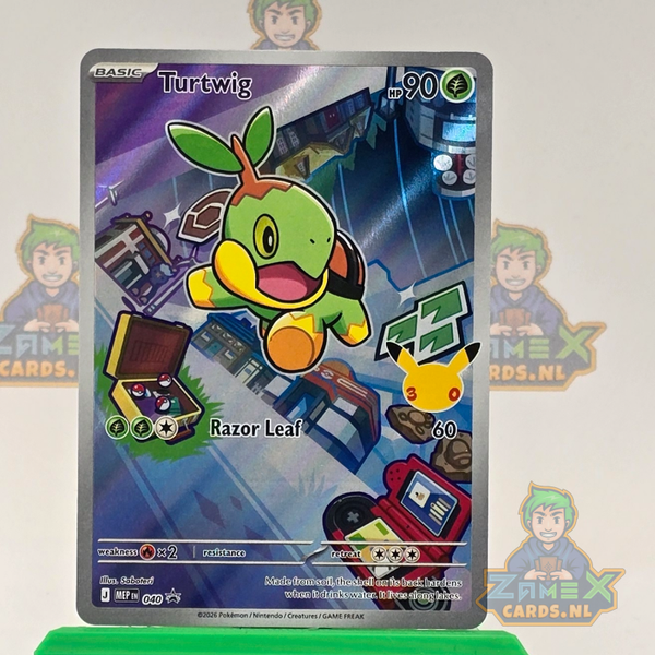 Turtwig (MEP 040) - Black Star Promos
