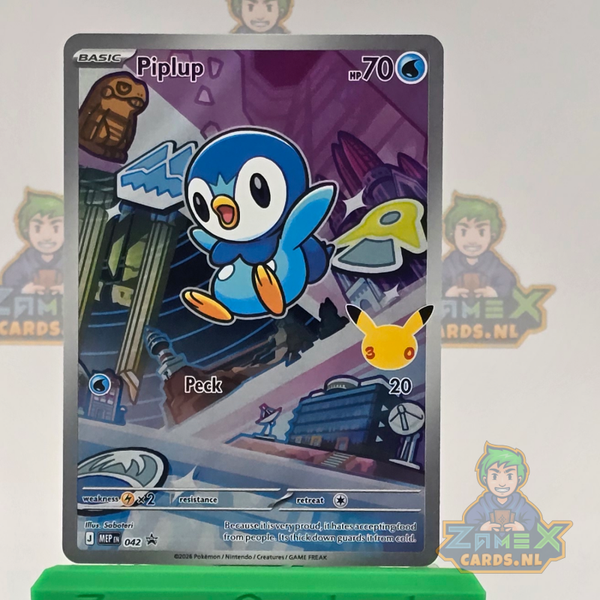 Piplup (MEP 042) - Black Star Promos
