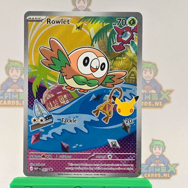 Rowlet (MEP 043) - Black Star Promos