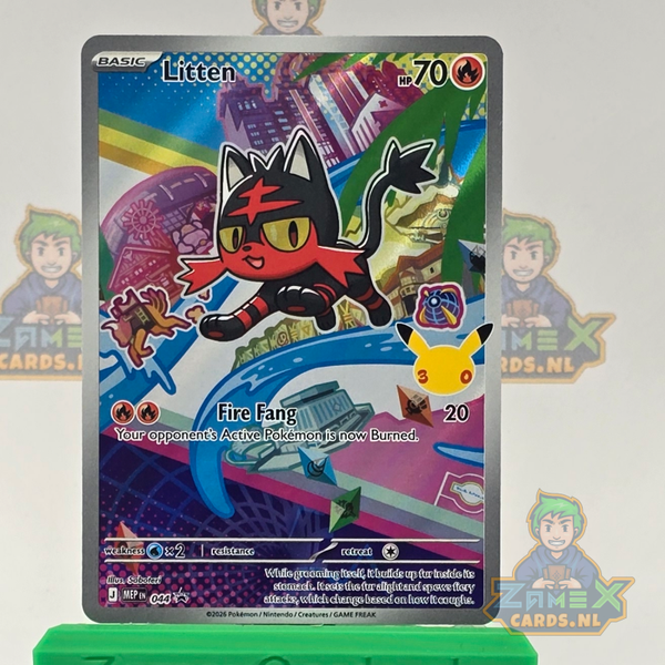 Litten (MEP 044) - Black Star Promos