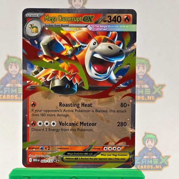 Mega Camerupt ex (MEG 022) - Mega Evolution