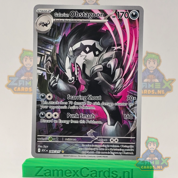 Galarian Obstagoon (ASC 245) - Ascended Heroes