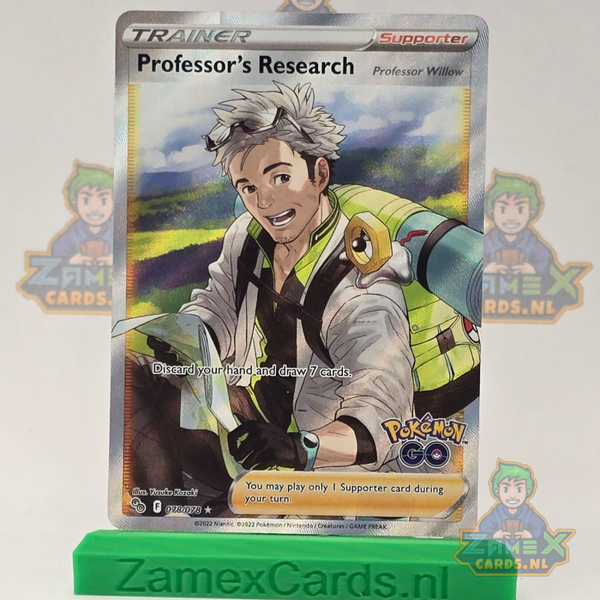 Professor's Research - Professor Willow (PGO 078) - Pokémon GO