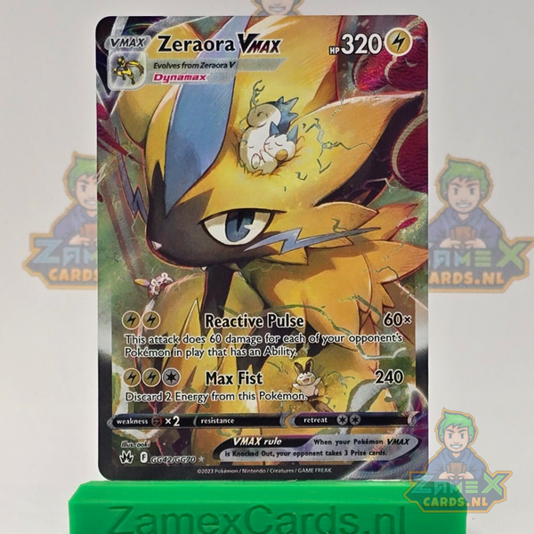 Zeraora VMAX (CRZ GG42) - Crown Zenith