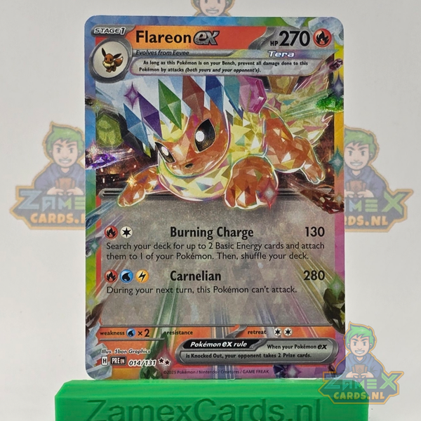 Flareon ex (PRE 014) - Prismatic Evolutions
