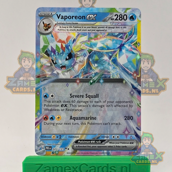 Vaporeon ex (PRE 023) - Prismatic Evolutions