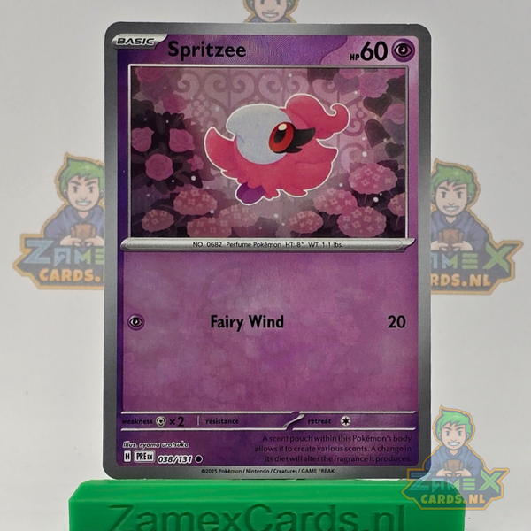 Spritzee (xPRE 038) - Prismatic Evolutions - Masterball
