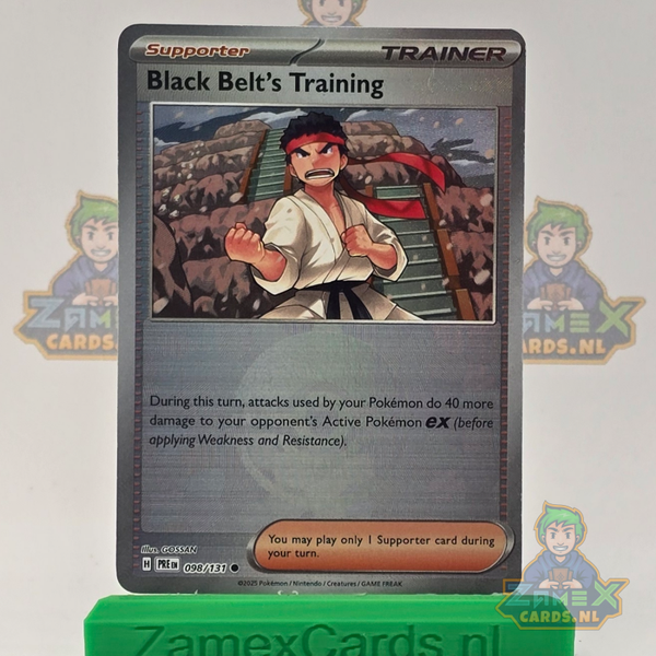 Black Belt's Training (xPRE 098) - Prismatic Evolutions - Pokeball