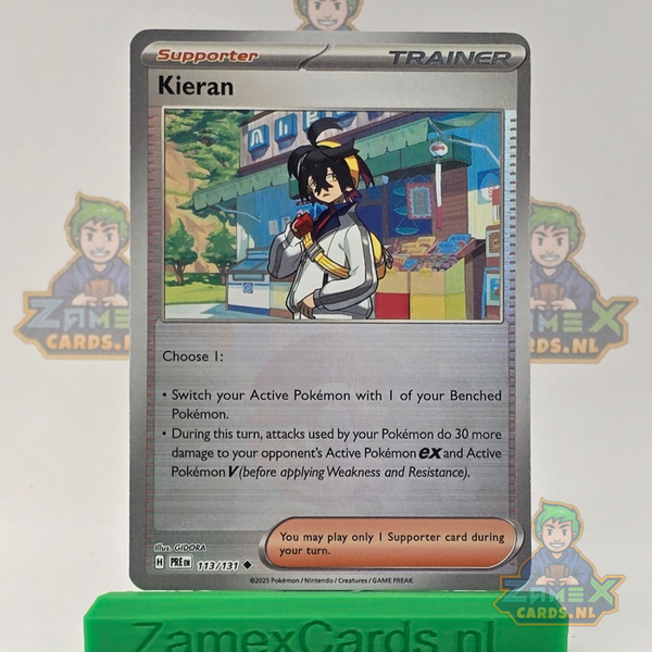 Kieran (xPRE 113) - Prismatic Evolutions - Pokeball