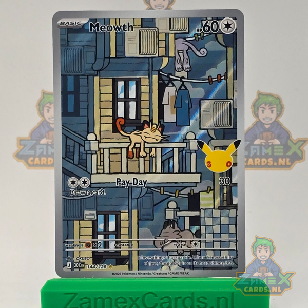 Meowth (30C 144) - 30th Celebration
