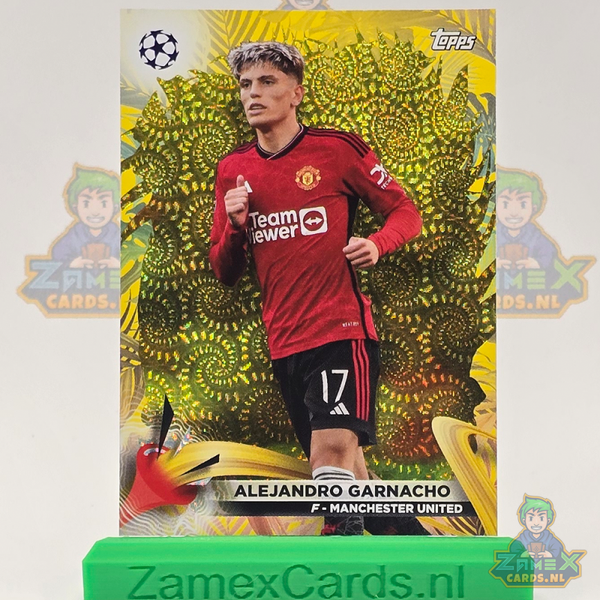 Alejandro Garnacho - Genummerd: 36/50 - GOLD Super RARE
