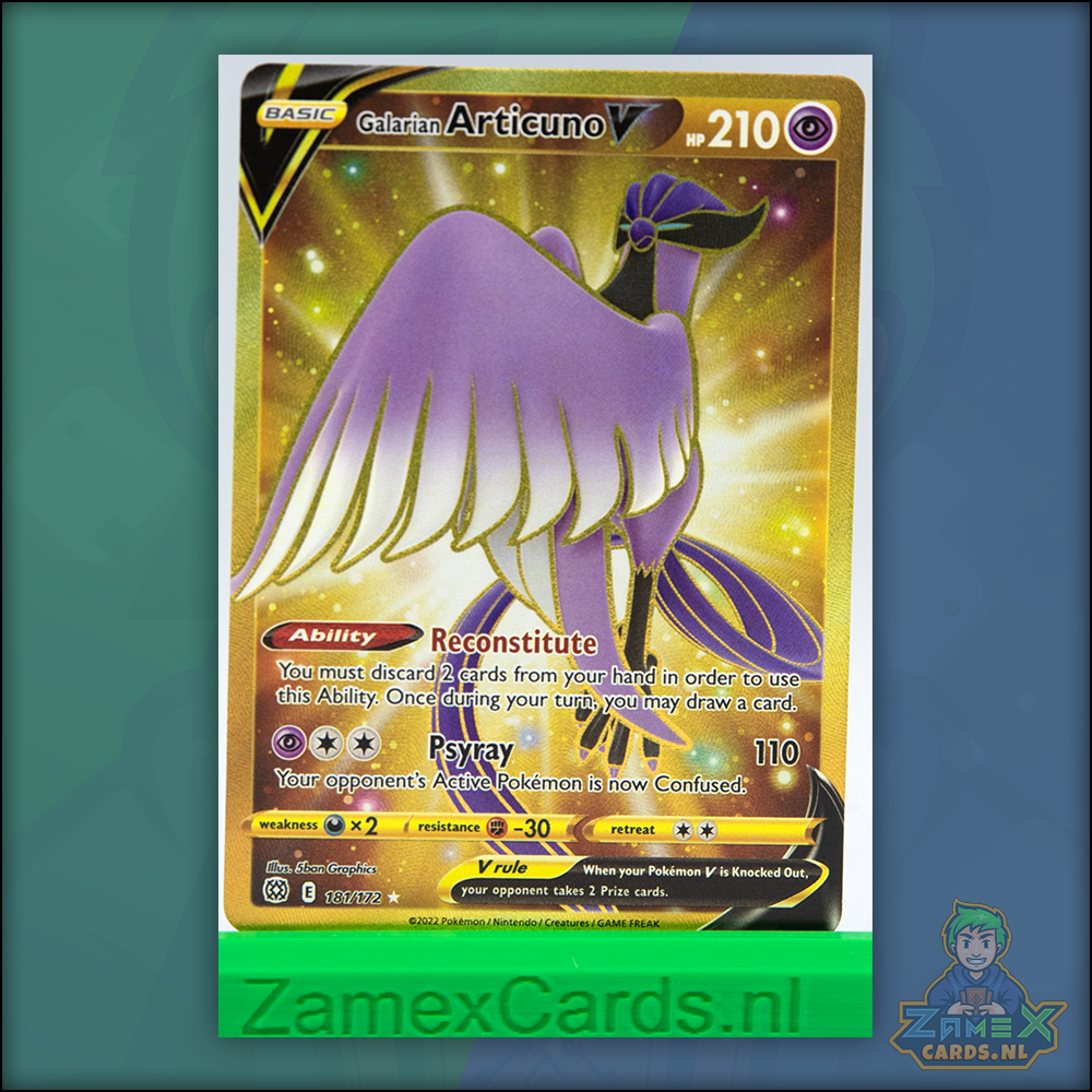 Galarian Articuno V (BRS 181) - Brilliant Stars