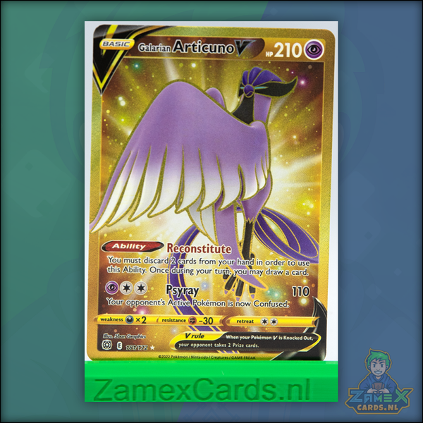 Galarian Articuno V (BRS 181) - Brilliant Stars