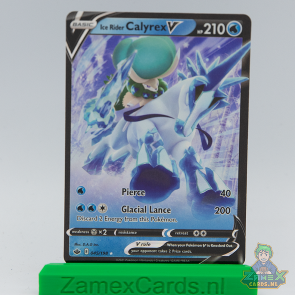 Ice Rider Calyrex V (CRE 045) - Chilling Reign