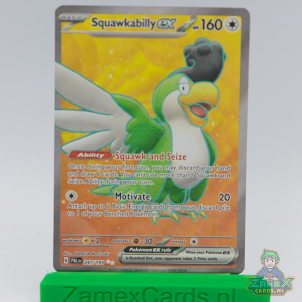 Squawkabilly ex (PAL 247) - Paldea Evolved
