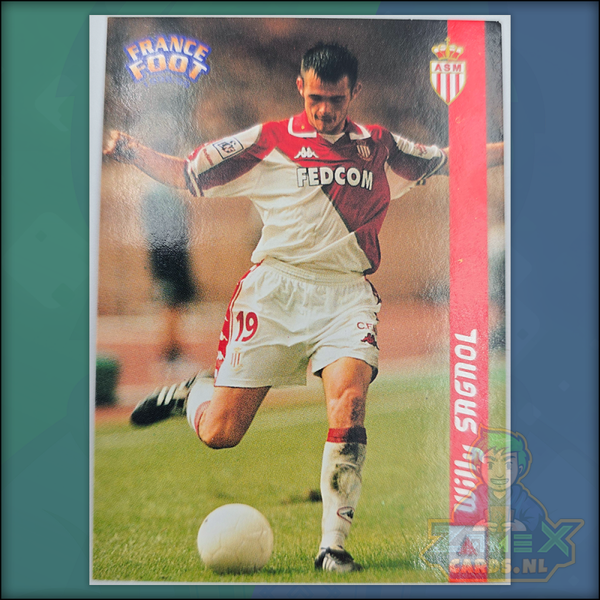 137 - Willy Sagnol - DS France Foot 1998-1999
