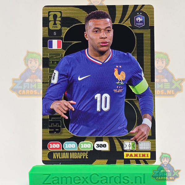5 Kylian Mbappé - Golden Baller