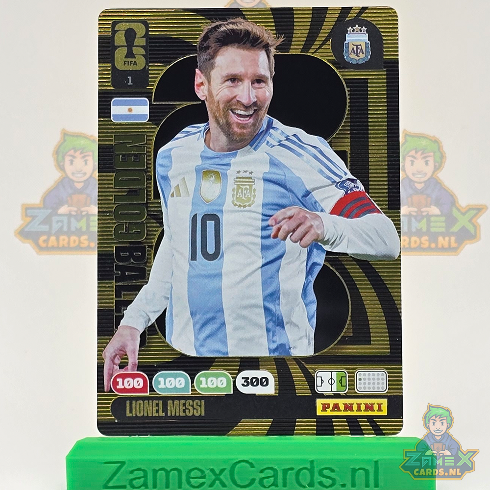 1 Lionel Messi - Golden Baller