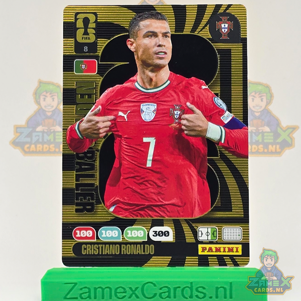 8 Cristiano Ronaldo - Golden Baller