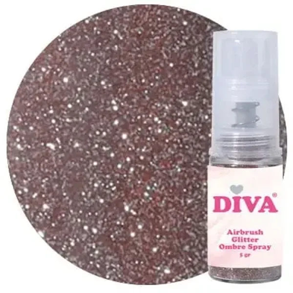 Diva Airbrush Glitter Ombre Spray Bronze 13 - 5gr